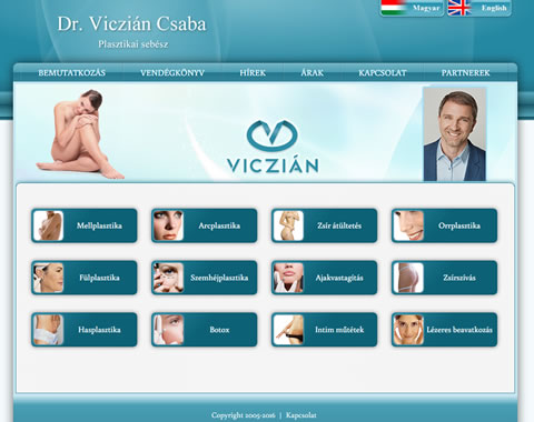 Dr Viczián Csaba weblap készítés és keresőoptimalizálás