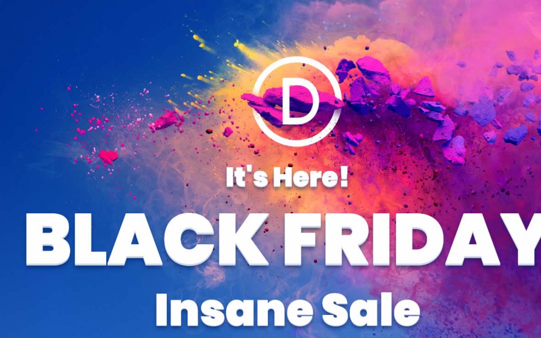 Divi Black Friday – Divi kedvezményes áron
