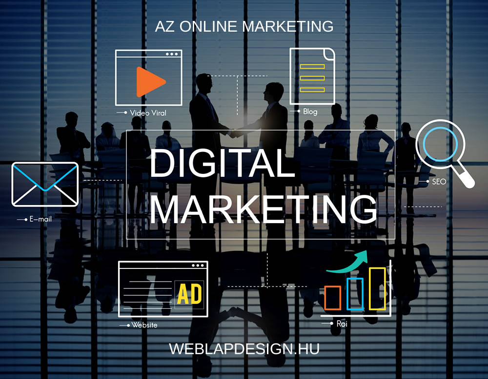 online marketing digitális marketing weblapdesign